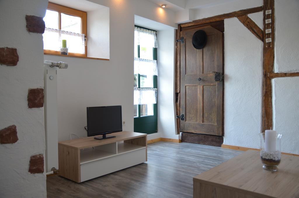 Ferienwohnung Stuebchen Salmtal Buitenkant foto