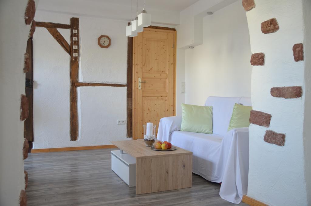 Ferienwohnung Stuebchen Salmtal Buitenkant foto